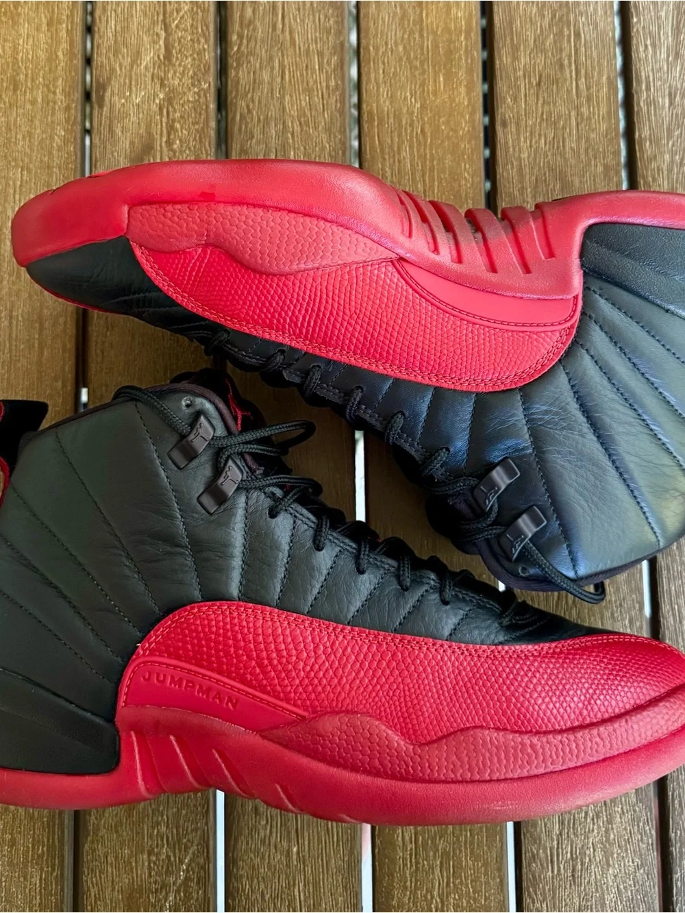 Air Jordan 12 Flu Game. Size 10. No box. Basically brand new.